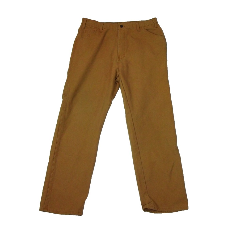 Dickies Men's Carpenter Pants Straight Leg 6-Pocket Hammer Loop 36x30‎ Gorpcore